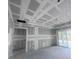 Interior view of the living room under construction at 2814 Vogler Ln, North Port, FL 34286