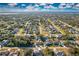 Aerial view of property and surrounding area at 7329 Mamouth St, Englewood, FL 34224