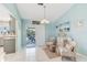 Relaxing sunroom with French doors opening to the pool area at 7586 Sea Mist Dr, Port Charlotte, FL 33981