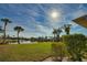 Scenic waterfront view with palm trees at 8 Sportsman Rd, Rotonda West, FL 33947