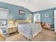 Spacious Primary bedroom with ensuite bathroom access at 844 Seabrooke Ct, Englewood, FL 34223