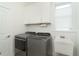 Laundry room with washer, dryer, and sink at 8768 Conch Ave, Placida, FL 33946