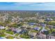 Wide aerial view of the neighborhood highlighting the central location of this single Gathering home at 9240 New Martinsville Ave, Englewood, FL 34224