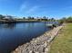 Beautiful view of the canal and neighborhood at 9458 Melody Circle, Port Charlotte, FL 33981