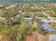 Aerial view showing the house's location in a residential area at 1312 Wasilla St, North Port, FL 34291