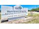 Warm Mineral Springs Park entrance sign at 1312 Wasilla St, North Port, FL 34291