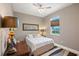 Cozy bedroom with a queen-size bed and built-in closet at 15204 Aquarius Cir, Port Charlotte, FL 33981