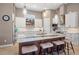 Modern kitchen with a large island and stainless steel appliances at 15204 Aquarius Cir, Port Charlotte, FL 33981