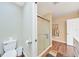 Clean bathroom with shower and toilet at 18198 Burkholder Cir, Port Charlotte, FL 33948