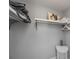 Bright and spacious closet with shelves and hanging space at 30 Oakland Hills Pl, Rotonda West, FL 33947