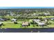 Aerial view showing home's location in a golf course community at 39 Tournament Rd, Rotonda West, FL 33947