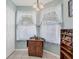 Bright kitchen nook with built-in cabinetry and window seating at 5725 Greenwood Ave # 8101, North Port, FL 34287