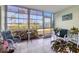Relaxing screened porch with outdoor seating at 5725 Greenwood Ave # 8101, North Port, FL 34287
