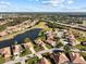 Community overview, showing a neighborhood near a golf course at 6730 Greenview Ln, Englewood, FL 34224
