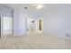 Large bedroom with spacious closet and access to bathroom at 6730 Greenview Ln, Englewood, FL 34224