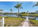 Private dock and walkway access to the canal at 9238 Melody Cir, Port Charlotte, FL 33981