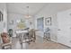 Dining room with natural light and decor at 13951 Allamanda Cir, Port Charlotte, FL 33981