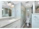 Bright bathroom with tile flooring at 1591 Beach Rd # 403, Englewood, FL 34223