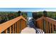 Wooden walkway with stairs leading to the waterfront at 1591 Beach Rd # 403, Englewood, FL 34223