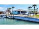 Waterfront exterior with canal and dock at 1906 Mississippi Ave, Englewood, FL 34224