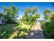 Private wooden dock offering waterfront access and relaxation at 2375 N Beach Rd # 2B, Englewood, FL 34223