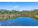 Scenic view of a serene pond surrounded by lush trees, creating a peaceful setting at 15 Boca Royale Blvd, Englewood, FL 34223