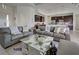 Open-concept living room featuring sleek modern furnishings and decor at 19 Windward Rd, Placida, FL 33946