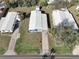 Aerial view of property showcasing its well-maintained landscaping and location at 6347 Oriole Blvd, Englewood, FL 34224