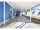Spacious carport offering ample parking and covered access to the home at 6347 Oriole Blvd, Englewood, FL 34224