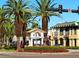 The entrance to downtown Venice, Florida, adorned with palm trees and beautiful landscaping at 1320 Bayshore Dr, Englewood, FL 34223