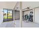 Spacious garage with an automatic door and convenient access to outdoors at 3220 Southfield Ln # 810, Sarasota, FL 34239