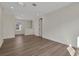 Upstairs bonus room with lots of natural light and durable wood flooring at 9039 Duany Ln, Lakewood Ranch, FL 34240