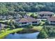 Luxury community with lake and golf course views; multiple villas with garages at 13837 Messina Loop # 204, Bradenton, FL 34211