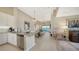 Modern kitchen with granite countertops and stainless steel appliances at 13837 Messina Loop # 204, Bradenton, FL 34211