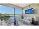 Relaxing screened balcony overlooking the lake and golf course at 13837 Messina Loop # 204, Bradenton, FL 34211