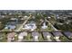 Aerial view of community and surrounding area at 24692 Rio Villa Lakes Cir, Punta Gorda, FL 33950