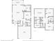 Two-story home floor plan, 3 bedrooms, 2.5 bathrooms, and a garage at 10710 Southern Forest Dr, Riverview, FL 33578