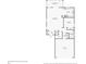 One-story floor plan with 3 bedrooms, 2 bathrooms, and a 2-car garage at 10710 Southern Forest Dr, Riverview, FL 33578