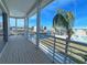 Spacious balcony overlooking waterfront with amazing water views at 13737 Victor Ave, Hudson, FL 34667