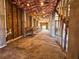 Unfinished basement with concrete floor and exposed beams at 13737 Victor Ave, Hudson, FL 34667