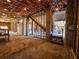 Unfinished basement with exposed beams and concrete flooring at 13737 Victor Ave, Hudson, FL 34667