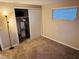 Spacious bedroom with a large closet and neutral wall colors at 7848 Teal Dr, New Port Richey, FL 34653