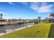 Scenic waterfront view with canal access at 1965 Neptune Dr, Englewood, FL 34223