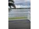 Private deck overlooking the water at 135 Pompano Se Dr # 135, St Petersburg, FL 33705