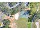 Aerial view of a community park with playground and basketball court at 3507 Autumn Glen Dr, Valrico, FL 33596