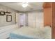 Spacious bedroom with a large closet and ceiling fan at 3507 Autumn Glen Dr, Valrico, FL 33596