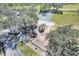 Aerial view of community playground with play structures and basketball court at 3507 Autumn Glen Dr, Valrico, FL 33596