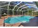 Inviting screened pool with spa and ample deck space at 3507 Autumn Glen Dr, Valrico, FL 33596