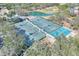 Community tennis and pickleball courts near pool at 3507 Autumn Glen Dr, Valrico, FL 33596