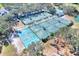 Several tennis and pickleball courts in community at 3507 Autumn Glen Dr, Valrico, FL 33596